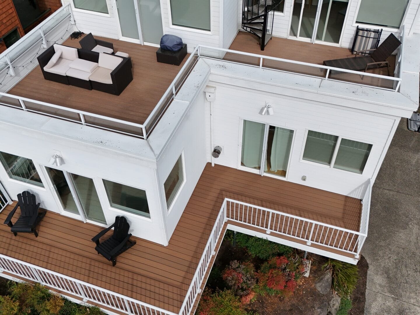 Metal roof installation