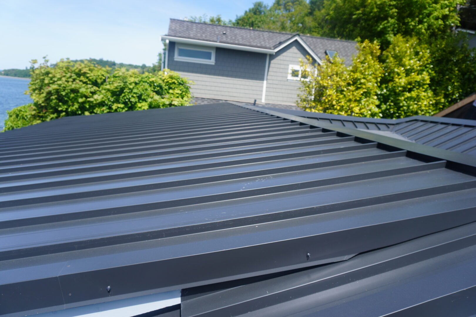 Standing Seam Metal Roof Installation